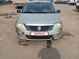 2010 Renault Logan I Рестайлинг, бежевый, 215000 рублей, вид 2