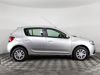 2014 Renault Sandero II, серебристый, 791010 рублей, вид 4