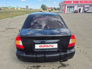 2005 Hyundai Accent ТагАЗ II, чёрный, 250000 рублей, вид 3