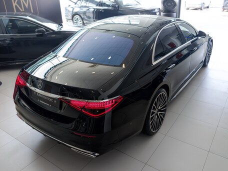 2021 Mercedes-Benz S-Класс 350 d Long 4MATIC VII (W223), чёрный, 9000000 рублей, вид 5