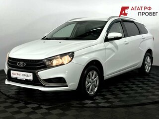 2019 Lada (ВАЗ) Vesta SW I, белый, 730000 рублей, вид 2