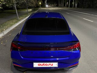 2021 Hyundai Elantra VII (CN7), синий, 1777000 рублей, вид 5