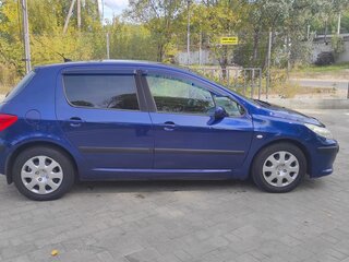 2006 Peugeot 307 I Рестайлинг, синий, 390000 рублей, вид 5