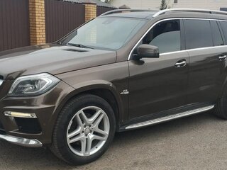 2014 Mercedes-Benz GL-Класс 500 II (X166), коричневый, 3300000 рублей, вид 1