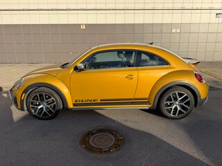 2016 Volkswagen Beetle II (A5), золотистый, 2300000 рублей, вид 2