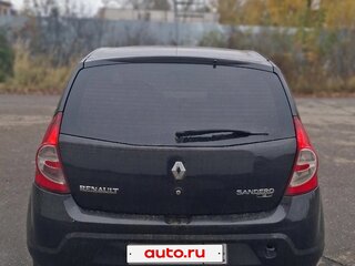 2011 Renault Sandero I, чёрный, 380000 рублей, вид 4