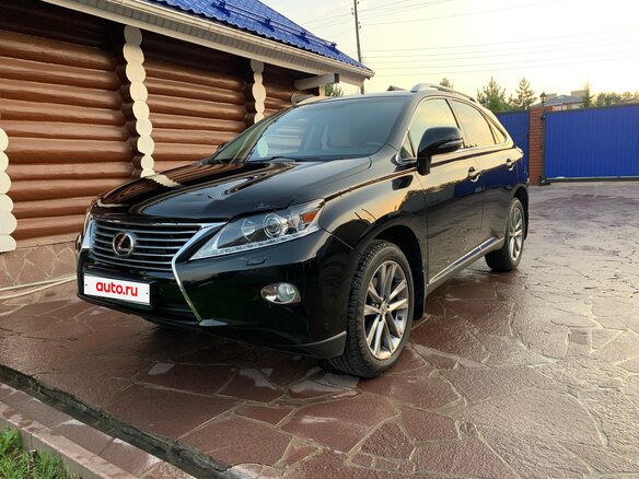 2014 Lexus RX 350 III Рестайлинг, чёрный, 2690000 рублей