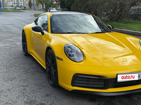 2019 Porsche 911 Carrera 4S VIII (992), чёрный - вид 12