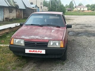 1993 Lada (ВАЗ) 2108 21086, красный, 100000 рублей, вид 1