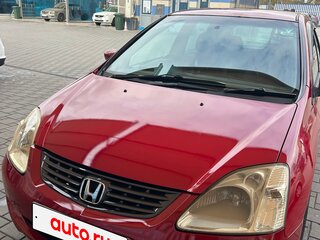 2001 Honda Civic VII, красный, 330000 рублей, вид 1