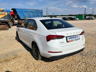 2021 Skoda Rapid II, белый, 916750 рублей, вид 4