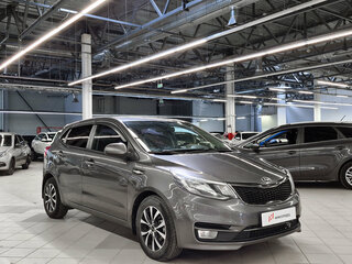 2017 Kia Rio III Рестайлинг, серый, 876000 рублей, вид 2