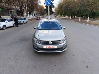 2019 Volkswagen Polo V Рестайлинг, серый, 1300000 рублей, вид 2