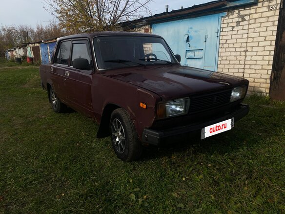 2007 Lada (ВАЗ) 2105, фиолетовый, 70000 рублей - вид 2