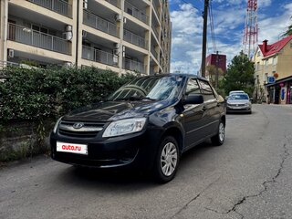2013 Lada (ВАЗ) Granta I, чёрный, 315000 рублей, вид 1