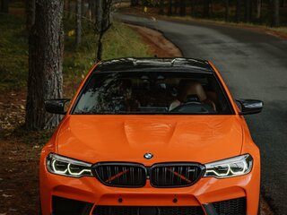 2018 BMW M5 VI (F90), оранжевый, 8000000 рублей, вид 1
