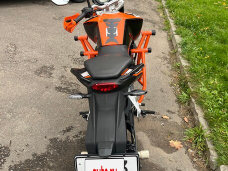 2012 KTM 200 Duke, оранжевый, 255000 рублей, вид 2