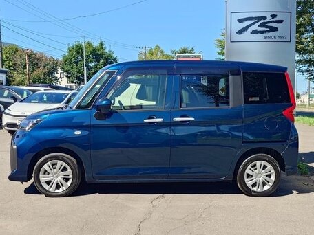 2023 Toyota Roomy I Рестайлинг, синий, 790000 рублей, вид 4