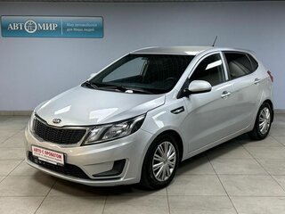 2013 Kia Rio III, серебристый, 670000 рублей, вид 1
