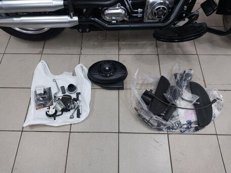 2010 Harley-Davidson Fat Boy, чёрный, 899000 рублей, вид 5