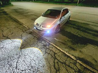 2006 Renault Megane II Рестайлинг, серый, 370000 рублей, вид 1
