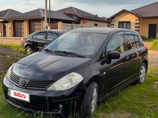 2008 Nissan Tiida I, чёрный, 321000 рублей, вид 1