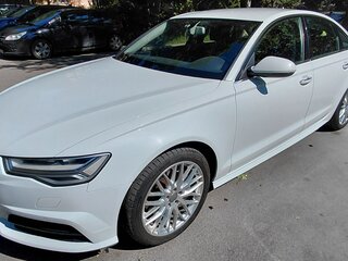 2017 Audi A6 IV (C7) Рестайлинг, белый, 2850000 рублей, вид 2