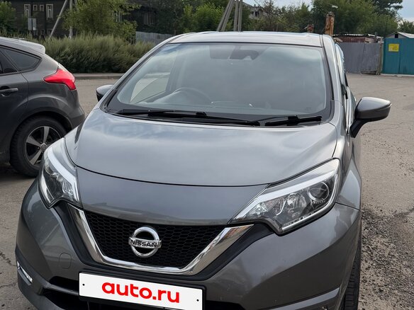 2017 Nissan Note II Рестайлинг, серый