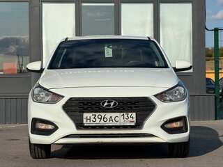 2018 Hyundai Solaris II, белый, 1399000 рублей, вид 3