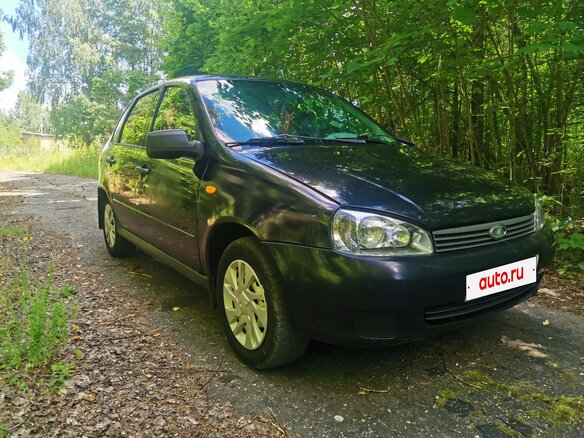 2010 Lada (ВАЗ) Kalina I, чёрный, 145000 рублей - вид 3