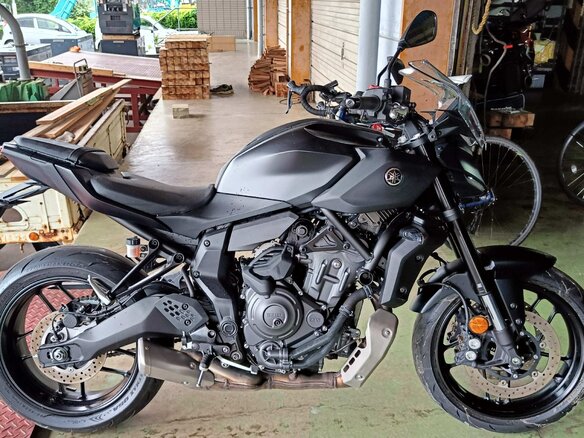 2025 Yamaha MT-07 (FZ-07), чёрный, 1020000 рублей - вид 22