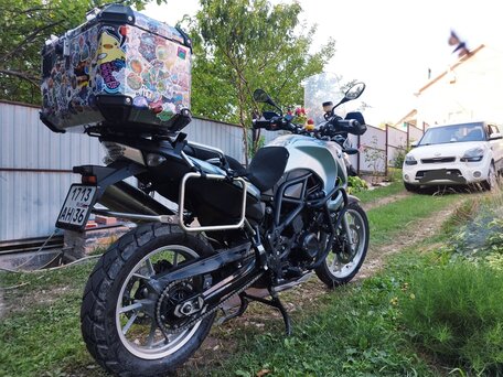 2008 BMW F 650 GS, голубой, 560000 рублей, вид 4