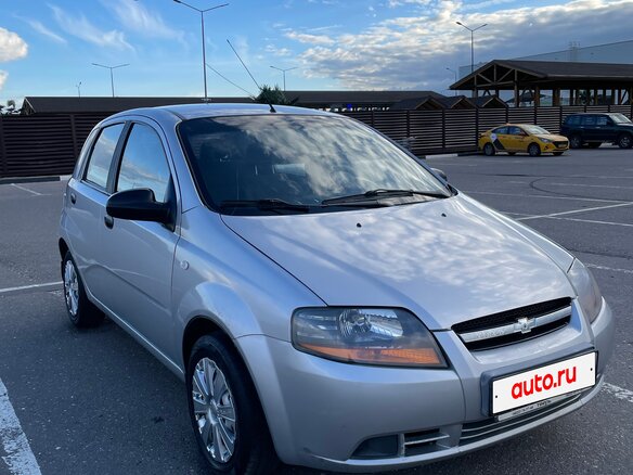 2007 Chevrolet Aveo I, серебристый