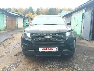 2017 Ford Explorer V Рестайлинг, чёрный, 2700000 рублей, вид 2