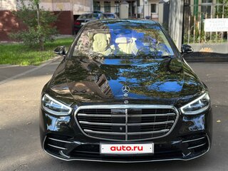 2020 Mercedes-Benz S-Класс 350 d Long 4MATIC VII (W223), чёрный, 12900000 рублей, вид 4