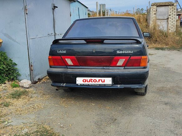 2008 Lada (ВАЗ) 2115, серый, 110000 рублей - вид 5