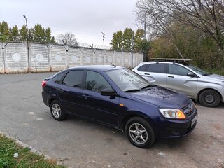 2015 Lada (ВАЗ) Granta I, синий, 330000 рублей, вид 2