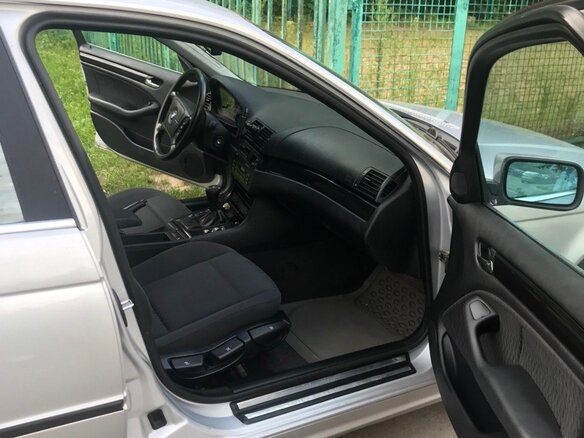 2000 BMW 3 серии 323i IV (E46), серебристый, 450000 рублей - вид 7