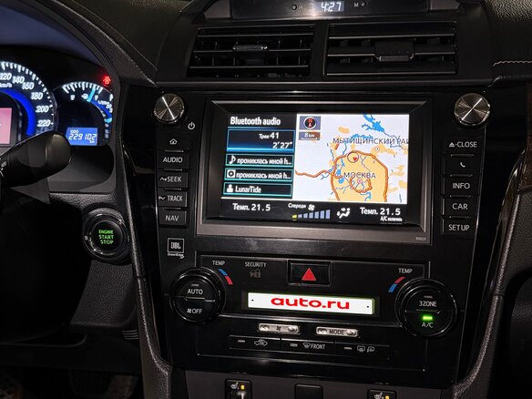 2012 Toyota Camry VII (XV50), чёрный, 1600000 рублей - вид 12