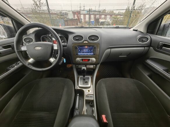 2008 Ford Focus II Рестайлинг, чёрный, 469000 рублей - вид 11