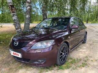 2007 Mazda 3 I (BK) Рестайлинг, пурпурный, 430000 рублей, вид 1