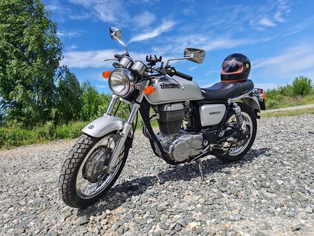 1997 Suzuki ST 400 Tempter, серебристый, 350000 рублей, вид 1