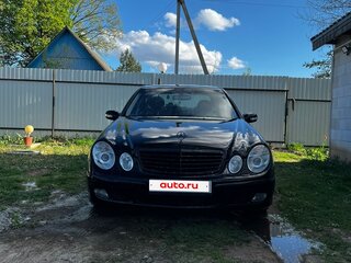 2003 Mercedes-Benz E-Класс 220 III (W211, S211), чёрный, 600000 рублей, вид 1