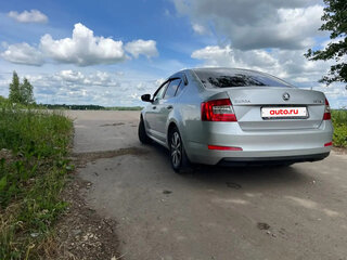2014 Skoda Octavia III (A7), серебристый, 1175000 рублей, вид 3