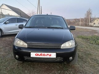 2012 Lada (ВАЗ) Kalina I, чёрный, 180000 рублей, вид 1