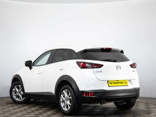 2020 Mazda CX-3 I Рестайлинг, белый, 2349000 рублей, вид 4