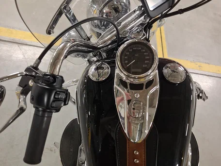2010 Harley-Davidson Heritage Classic, чёрный, 1300000 рублей, вид 5