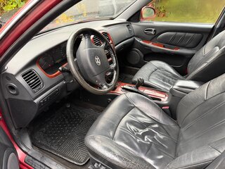 2006 Hyundai Sonata ТагАЗ IV (EF) Рестайлинг, красный, 220000 рублей, вид 5