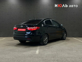 2011 Kia Rio 4-speed III, чёрный, 950000 рублей, вид 5