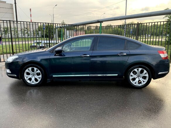 2012 Citroen C5 II, синий, 950000 рублей - вид 10